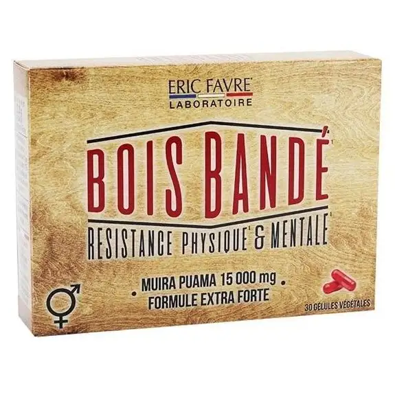 Eric Favre bois bandé 30 gélules