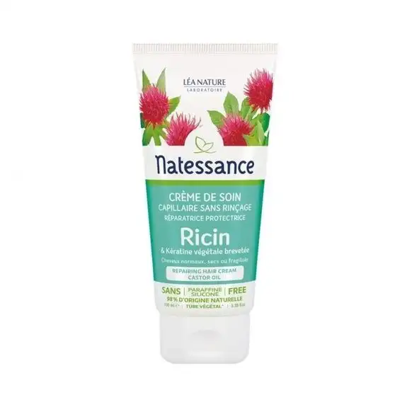 Natessance Crème de Soin Capillaire Sans Rinçage 100 ml
