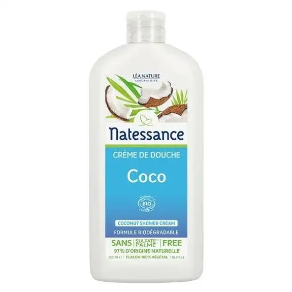 Natessance Crème de Douche Coco Bio 250 ml