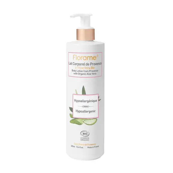 Florame Lait Corporel hypoallergénique bio 400ml