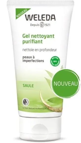 Weleda Saule Gel Nettoyant bio Purifiant 100ml