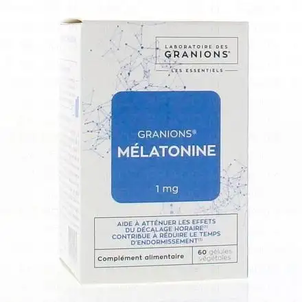 Granions Melatonine 1 mg 60 Gélules