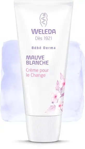 Weleda bébé Crème pour le Change à la Mauve blanche 50ml