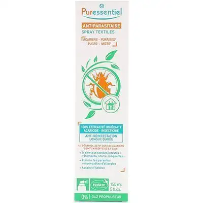 Puressentiel antiparasitaire spray textiles - 150ml