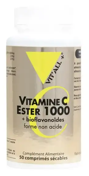 Vitall+ Vitamine C Ester 1000 - 100 comprimés