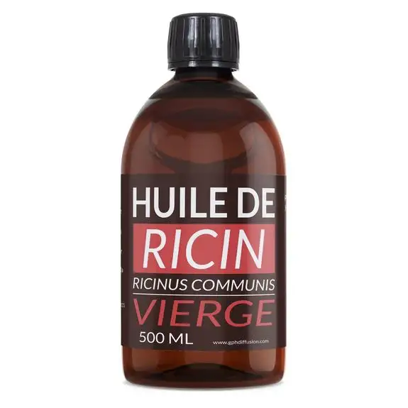 GPH Huile de Ricin vierge 500 ml