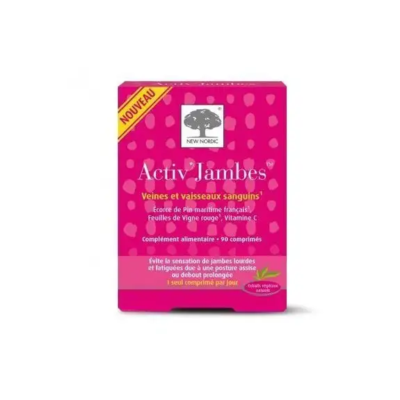 New nordic activ jambes 90 comprimés