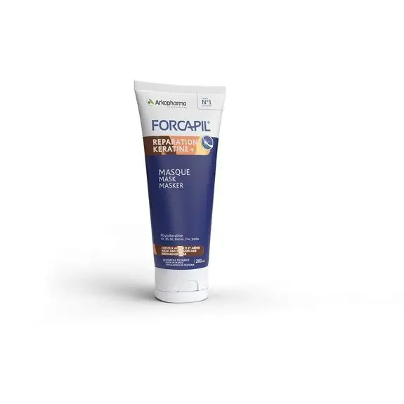 Arkopharma Forcapil Kératine + Masque Soin Double Usage 200 ml