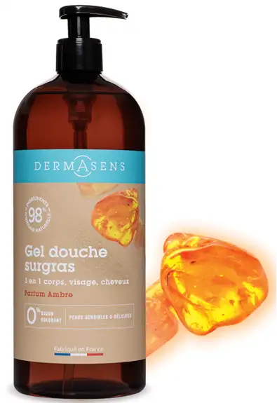 Dermasens Gel Douche surgras Ambre 1 litre