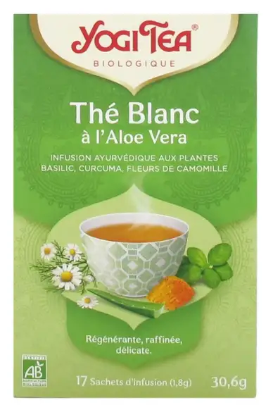 Yogi Tea bio à l'Aloé Vera 17 Sachets
