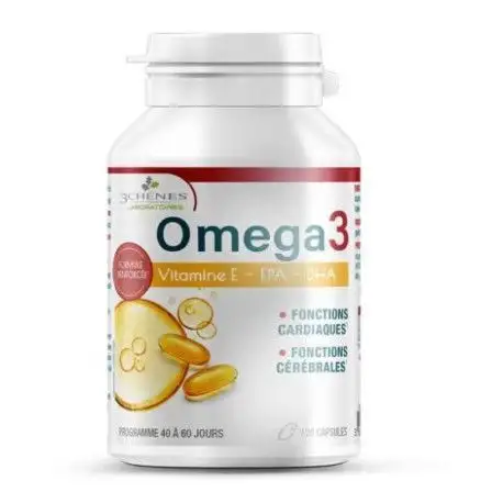 3 Chênes Omega 3 120 Capsules