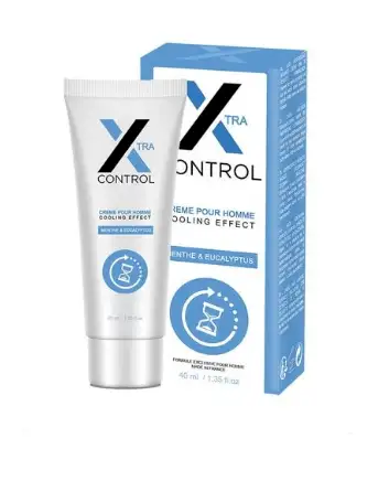 Xtra Control Crème Homme Menthe & Eucalyptus 40ml