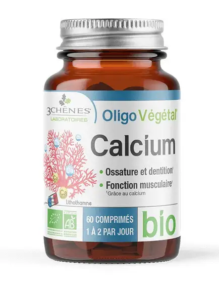 Anti gaspi 01/26 3 Chênes OligoVégétal Calcium Bio Comprimés x 60