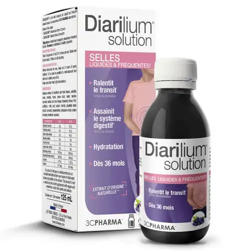 3C Pharma Diarilium Solution 125ml Dès 36 mois