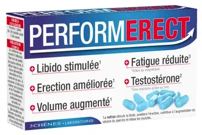 Les 3 Chênes Perform Erect 16 Gélules