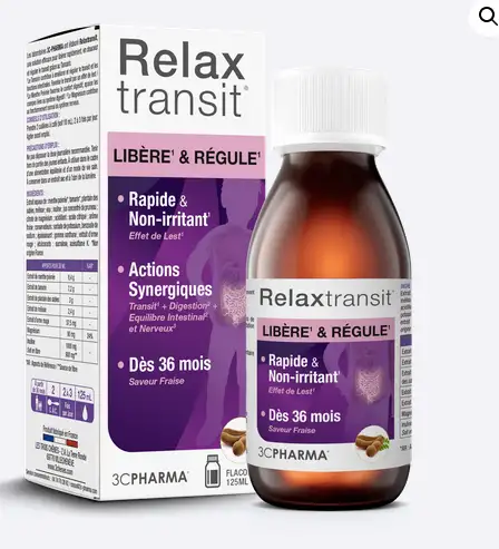 3C Pharma Relaxtransit Solution Spécial Transit 125 ml