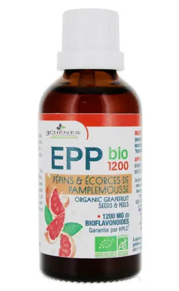 Les 3 Chênes EPP1200 Extrait Pépins Pamplemousse Bio 50 ml
