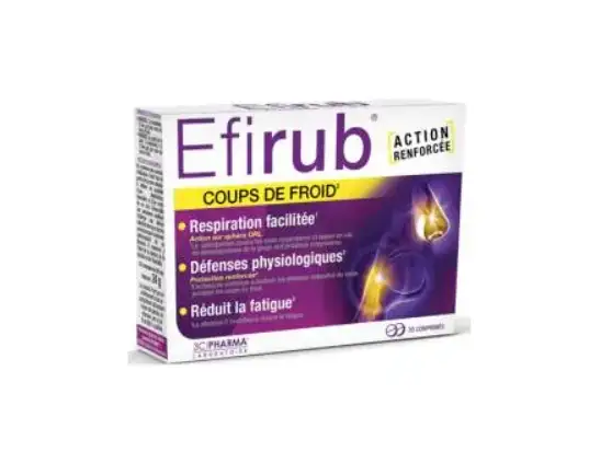 3C Pharma Efirub Coups de Froid 15 comprimés