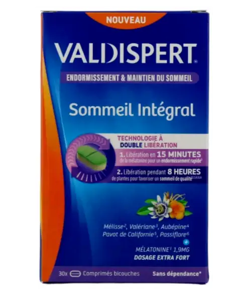 Valdispert Nuit Complète 30 Comprimés