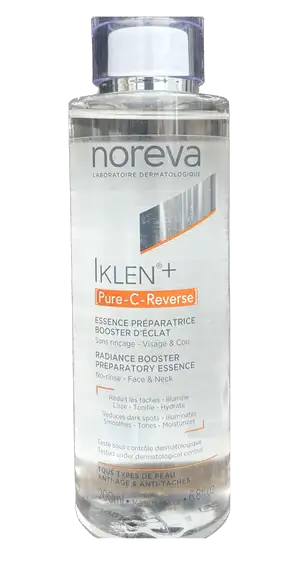 Noreva Iklen+ Pure-C-Reverse Essence Préparatrice booster d'éclat 200ml