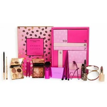 CALENDRIER DE L'AVENT 12 JOURS AMANDA HOLDEN MAKEUP REVOLUTION