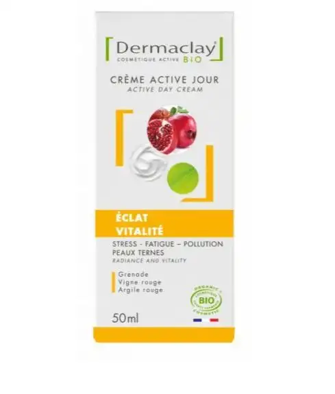 Anti gaspi 08/25 Dermaclay Crème de jour Eclat Vitalité - 50 ml