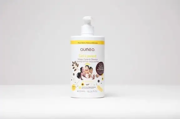 Aunéa Gel lavant visage et corps 750 ml
