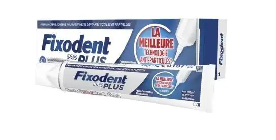 Fixodent Pro Plus La Meilleure Technologie Anti-particules