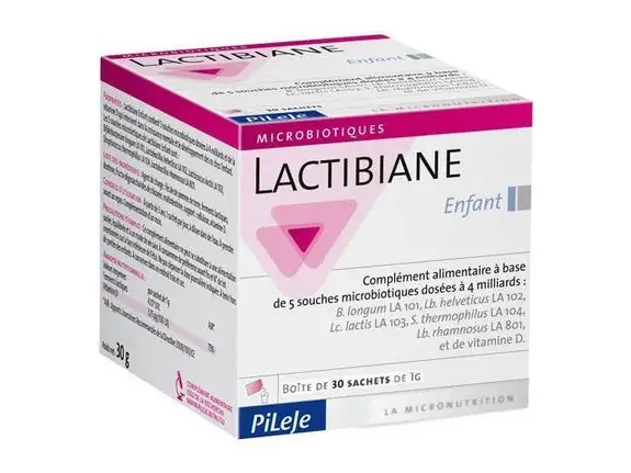 Lactibiane Enfant 30 sachets de 1 g pileje