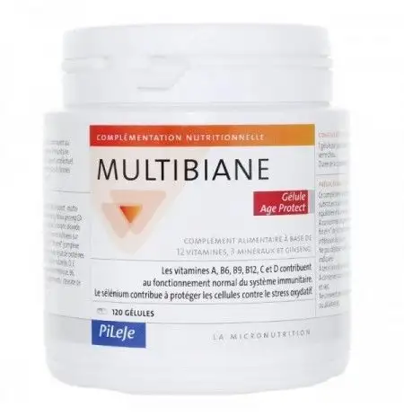 Multibiane Age Protect 120 gelules Pileje