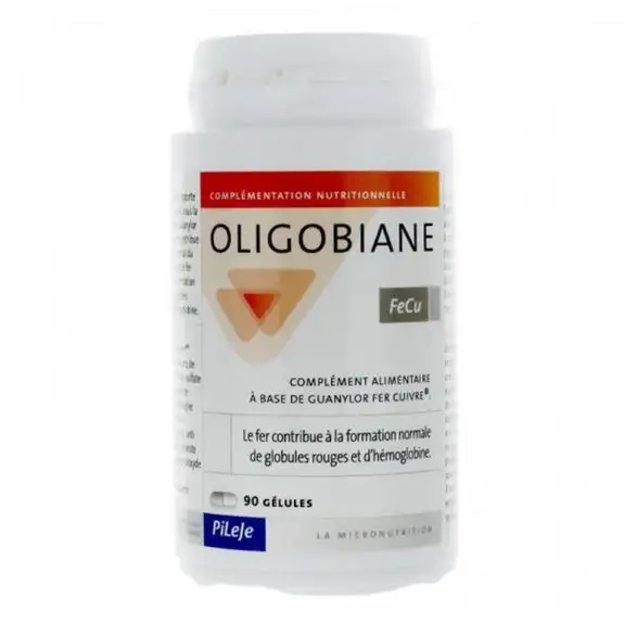 Oligobiane FeCu 90 gélules Pileje