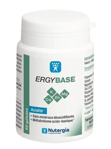 Ergybase 60 gelules nutergia