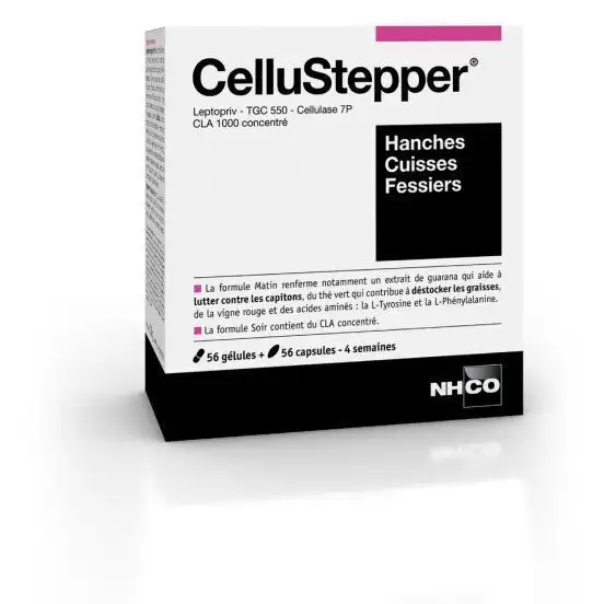 CelluStepper nhco Boite de 56 gélules + 56 capsules