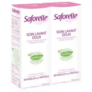 SAFORELLE Soin Lavant Doux 2*250ml duo