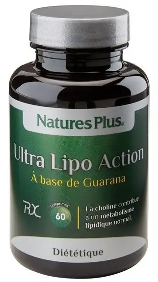 Ultra Lipo Action 60 comprimés NATURE'S PLUS