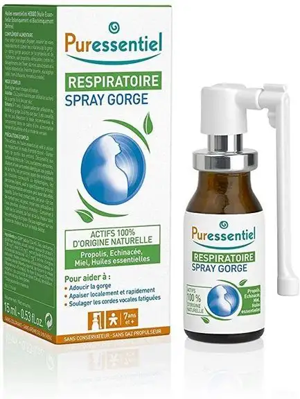 Puressentiel respiratoire spray gorge
