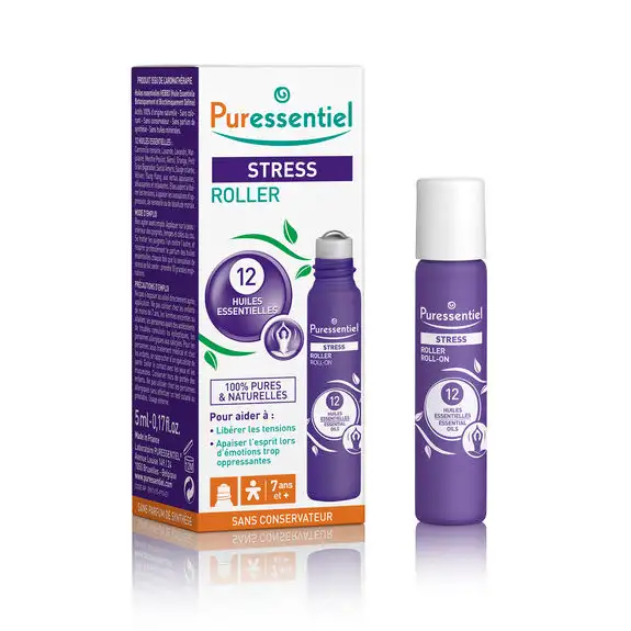 Puressentiel Stress Roller aux 12 huiles essentielles
