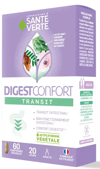 Santé Verte DigestConfort Transit 60 comprimés