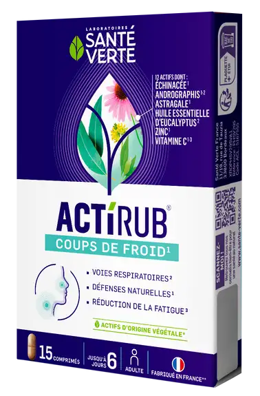 Santé Verte ActiRub 15 comprimés