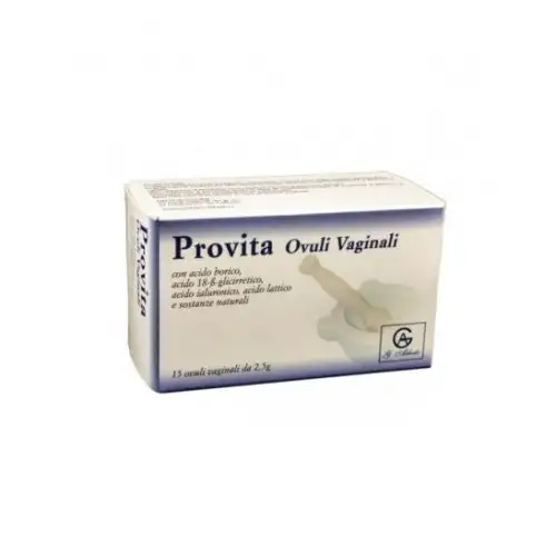Abbate Gualtiero Provita Ovules Vaginaux 15 Ovules de 2,5G