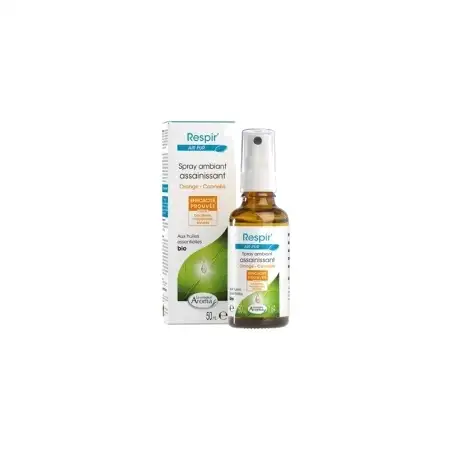 Spray Respir' Air pur Orange - Cannelle - 50ml
