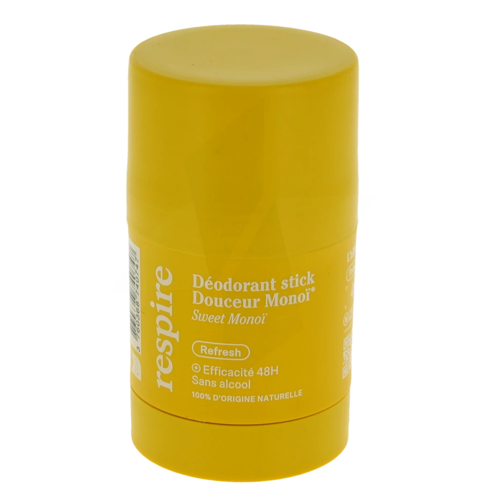 Respire Déodorant Douceur Monoï Stick De 50 G