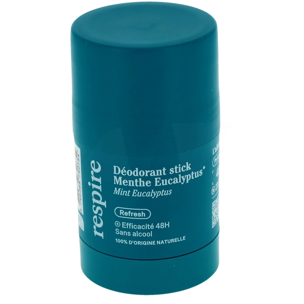 Respire Déodorant Menthe Eucalyptus Stick De 50 G