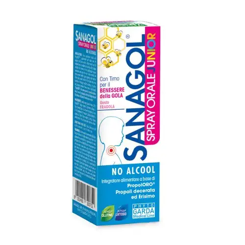 SANAGOL SPRAY BUVABLE JUNIOR Phyto Garda 20ml Fraise