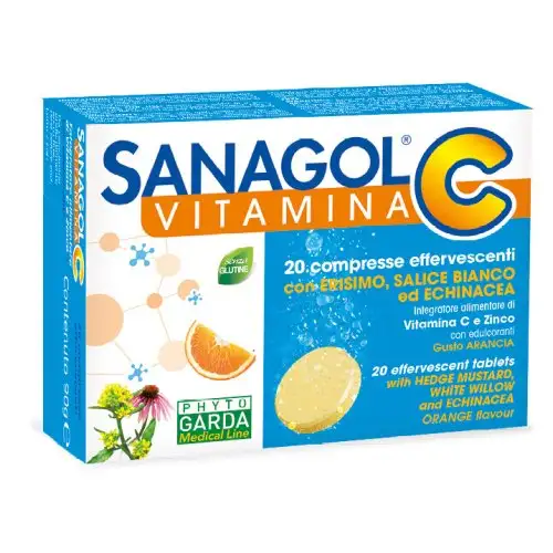 SANAGOL VITAMINE C Phyto Garda 20 Comprimés Effervescents
