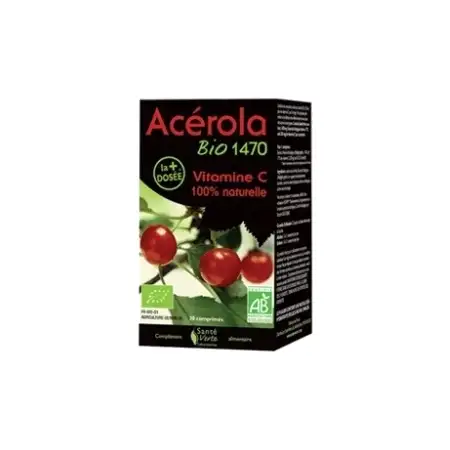 Produits Bio Acérola Bio  20 Comprimés