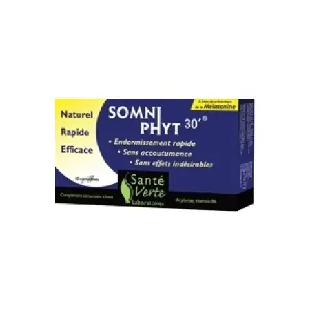 Sommeil Et Sérénité  Somniphyt30' 10 Comprimés