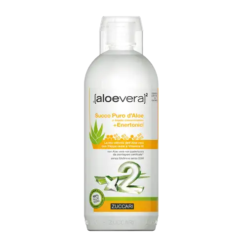 AloeVera2 Pur Jus d'Aloès + Enertonici Zuccari 1000ml