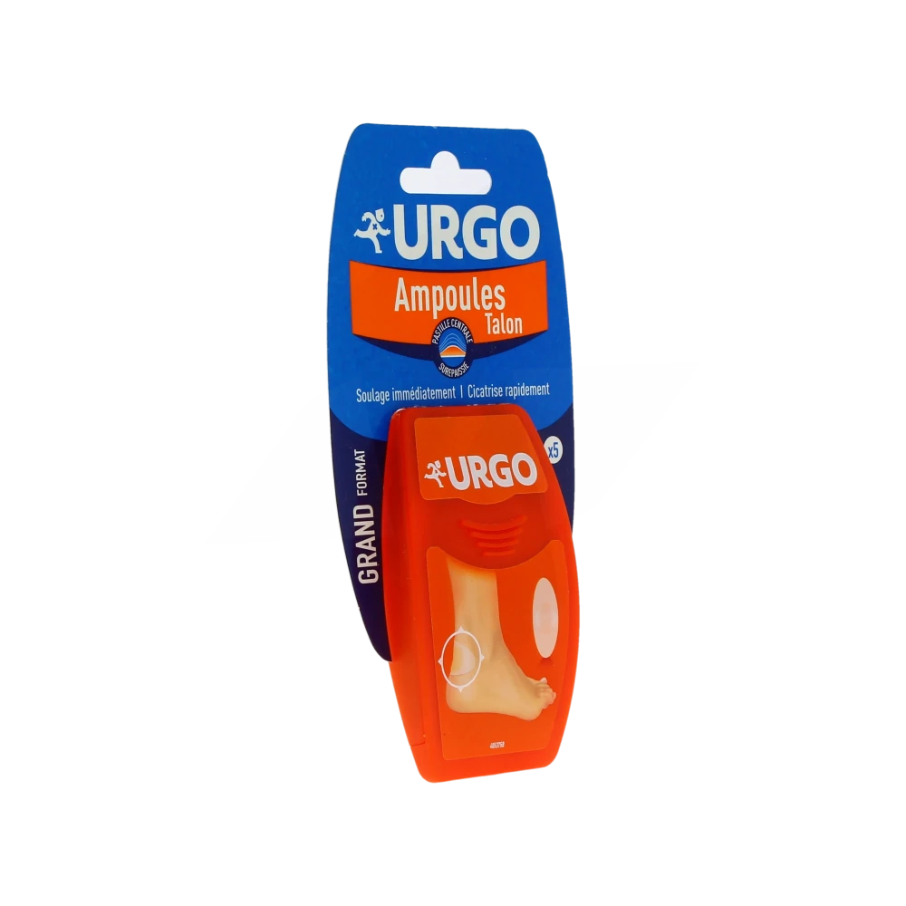 Urgo Ampoule Pansement Seconde Peau Talon Boîte De 5