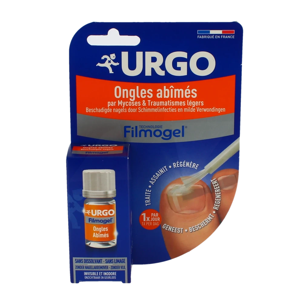 Urgo Filmogel Solution Ongles Abîmés 3,3 Ml